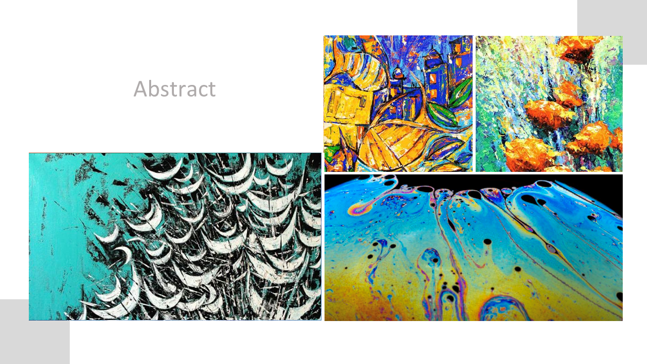 Modern Abstract Office Decor