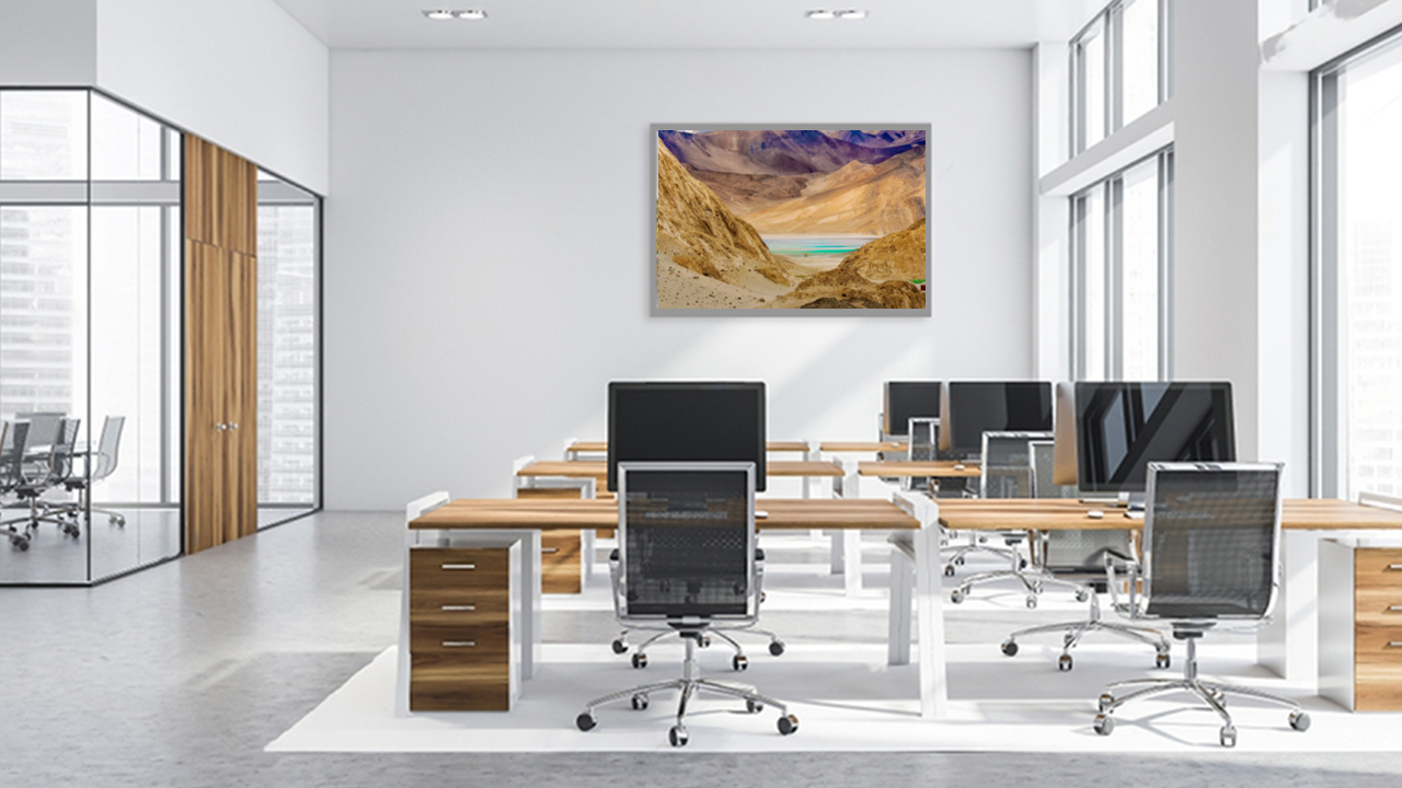 Landscape Office Wall Art - Modern Decor for a Professional Workspace