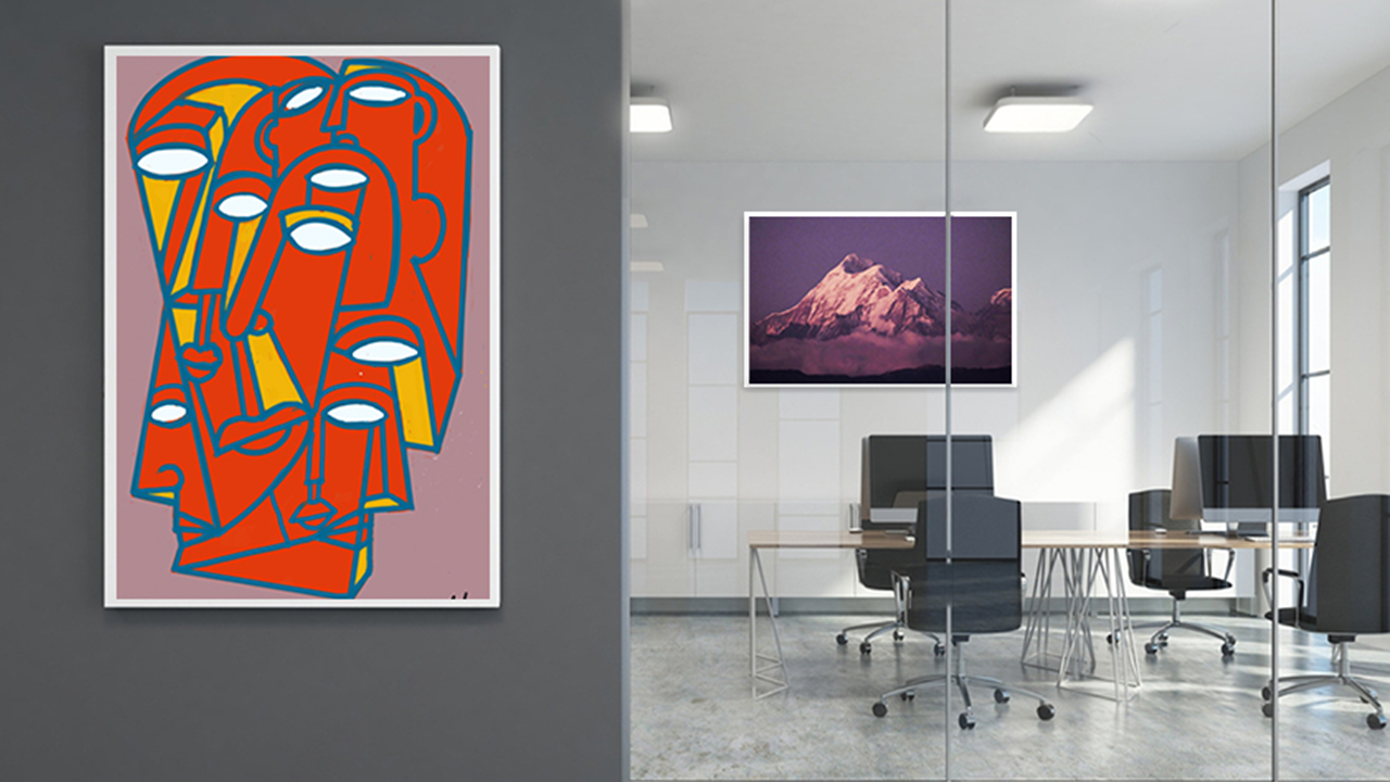 Motivational Office Art for Productive Spaces